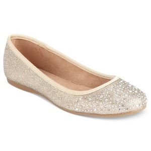 Style & Co Gold Flats